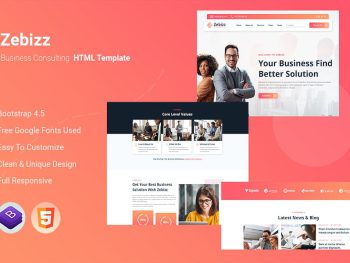 Zebizz - Business Consulting HTML Template Yazı Tipi