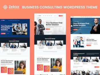 Zebizz - Business Consulting WordPress Teması