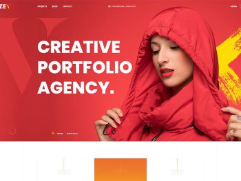 Zev - Creative Personal Portfolio PSD Template. Yazı Tipi