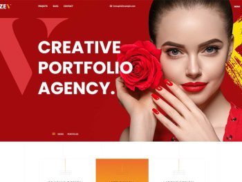 Zev – Creative Personal Portfolio WordPress Teması