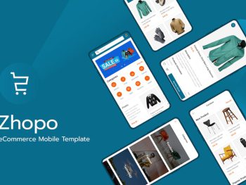 Zhopo - eCommerce Mobile Template Yazı Tipi