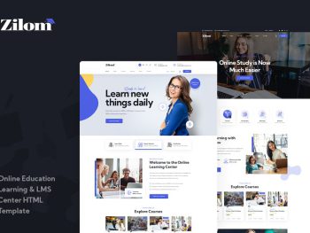 Zilom - Online Education Learning HTML Template Yazı Tipi