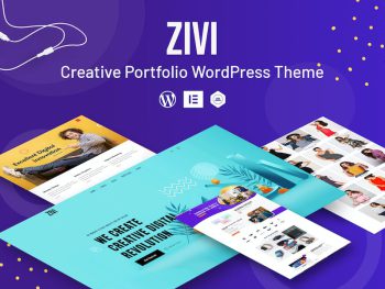 Zivi - Creative Portfolio WordPress Teması