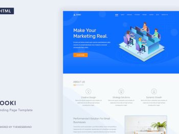 Zooki - Landing Page Template Yazı Tipi