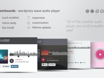 ZoomSounds - WordPress Wave Audio Player WordPress Eklentisi