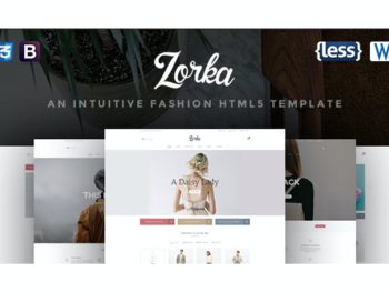 Zorka - An Intuitive Fashion HTML5 Template Yazı Tipi