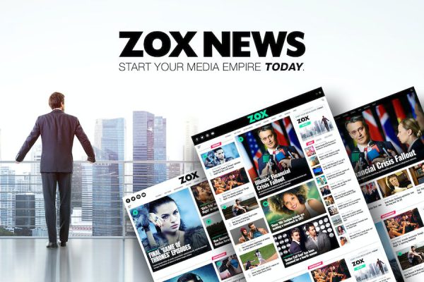 Zox News - Professional  News & Magazine WordPress Teması