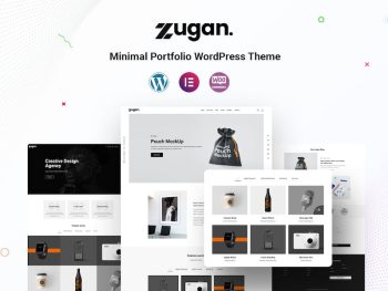 Zugan - Minimal Portfolio WordPress Teması