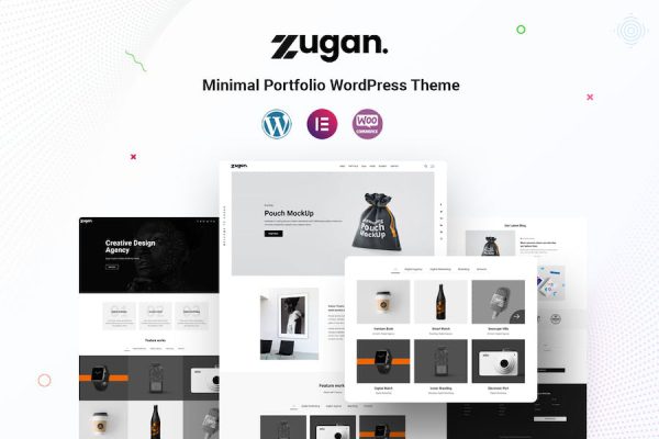 Zugan - Minimal Portfolio WordPress Teması