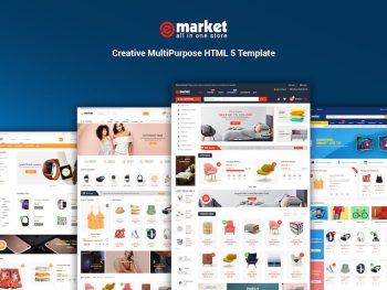 eMarket - Creative MultiPurpose HTML 5 Template Yazı Tipi