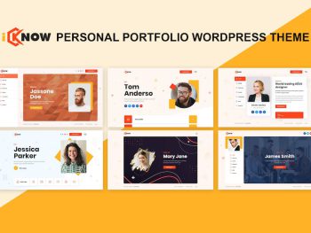 iKnow - Personal Portfolio WordPress Teması