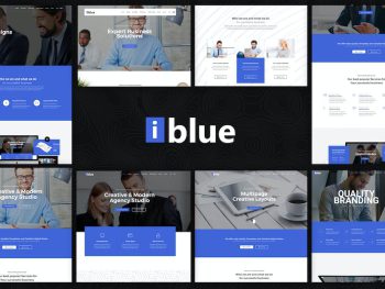 iblue - Responsive Multipurpose HTML5 Template Yazı Tipi