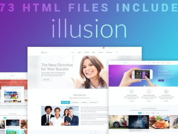 illusion - Premium Multipurpose HTML Template Yazı Tipi