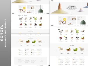 schön. | eCommerce HTML Template Yazı Tipi