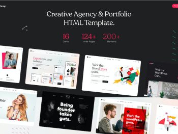 vCamp - Creative Agency & Portfolio HTML5 Template Yazı Tipi